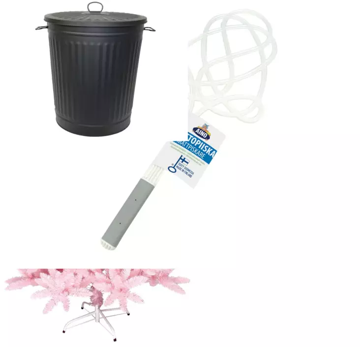 Metallisanko Kannella Musta 62L - Takka ja nuohoustarvikeet - 6416096050470 - 1