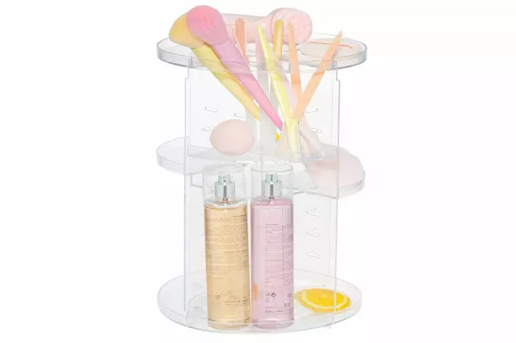 Mineas pyörivä säilytysteline korkea - Muut kauneudenhoitotarvikkeet - 6410416426860 - 1