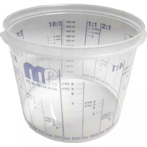 Mipa maalin mittamuki 0,75L - Sekoitusastiat ja rakennuspaljut - 4016176205510 - 1