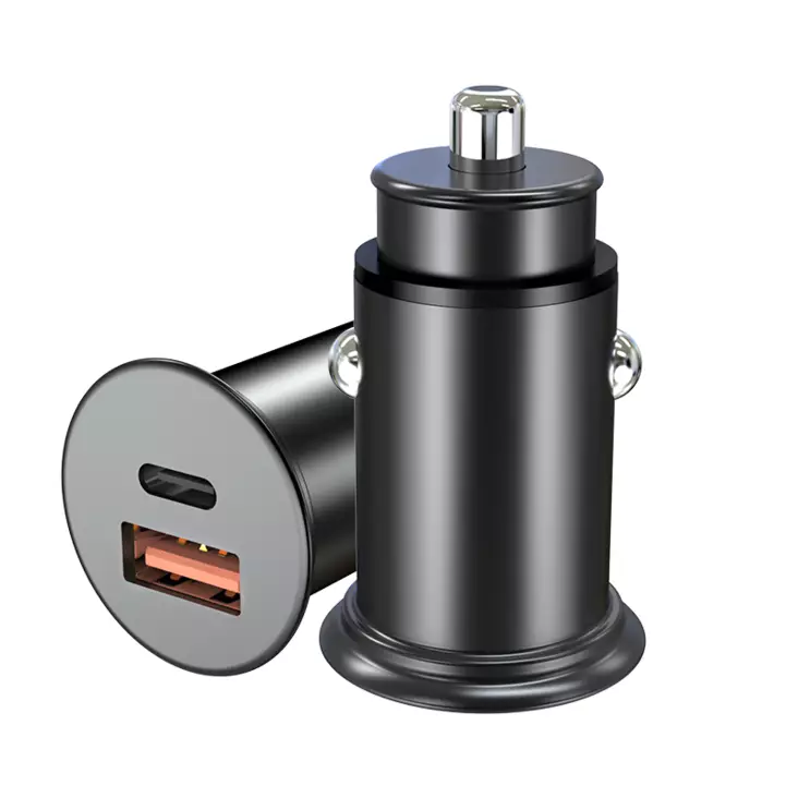 Mobia autolaturi usb-c pd 65w + usb qc3.0 36w, max. 65w - Puhelintarvikkeet ja laturit - 6430076523600 - 1