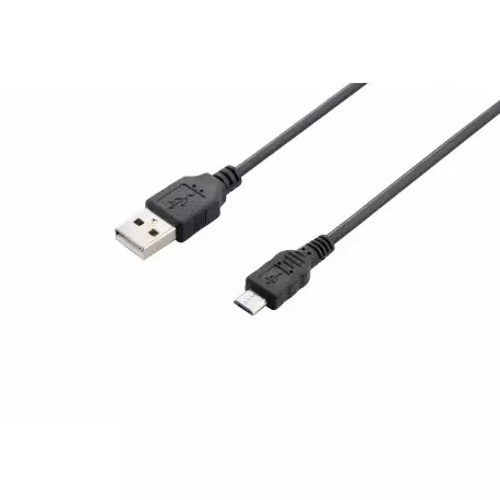 Mobia kaapeli micro usb 0.5m musta - Puhelintarvikkeet ja laturit - 6430035349470 - 1