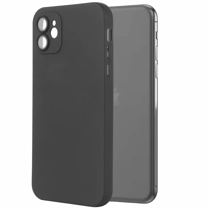 Mobia silikonisuoja iphone 11, musta - Puhelintarvikkeet ja laturit - 6430076524560 - 1