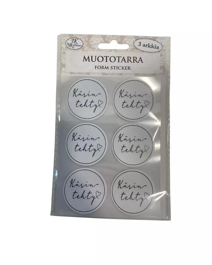 Muototarra käsintehty musta - Tarrat - 6417715089420 - 1