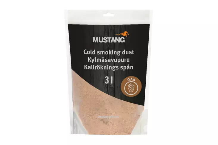 Mustang kylmäsavupuru pro tammi 3l - Grillaus- ja savustustarvikkeet - 6410416071770 - 2