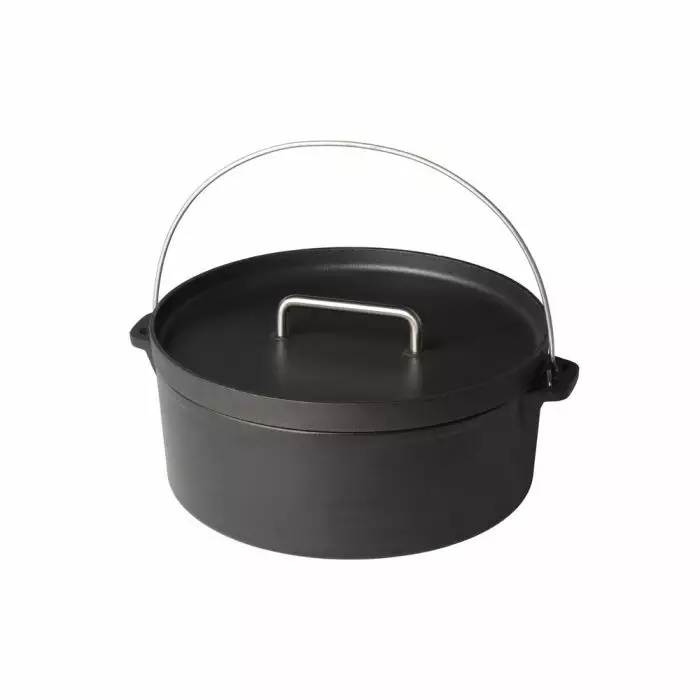 Mustang Multigrill valurautapata 7 L - Grillaus- ja savustustarvikkeet - 6410413254350 - 1