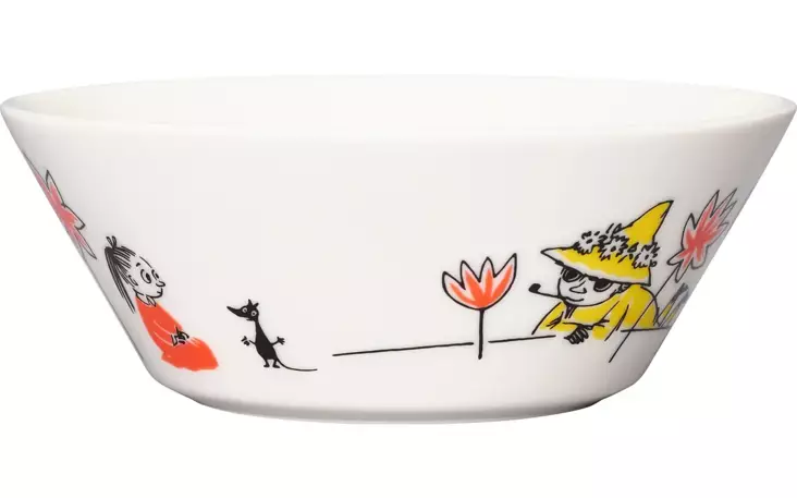 Muumi kulho ABC Nuuskamuikkunen 15CM - Lautaset ja kulhot - 6411801011630 - 1