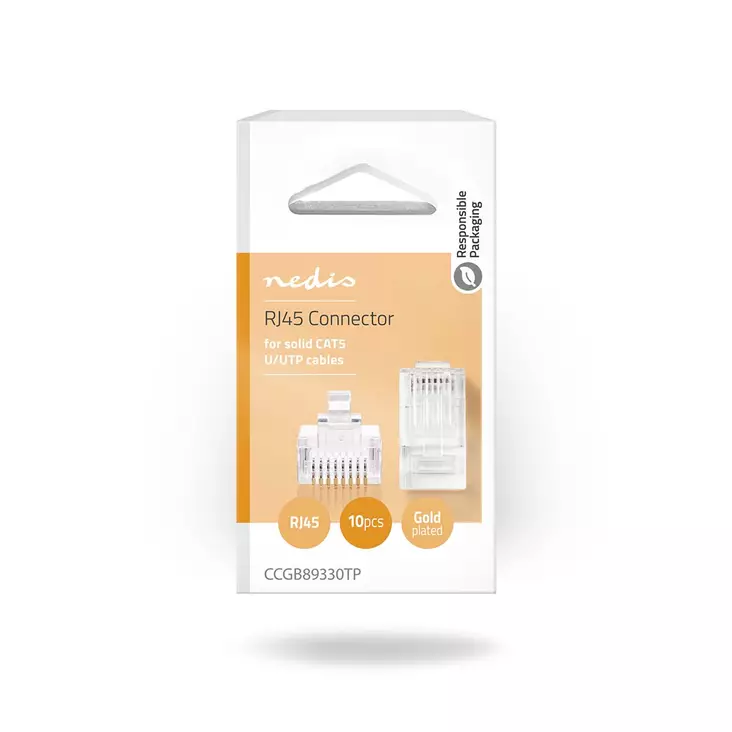 Nedis RJ45 liitin - Verkkokaapelit - 5412810424740 - 1