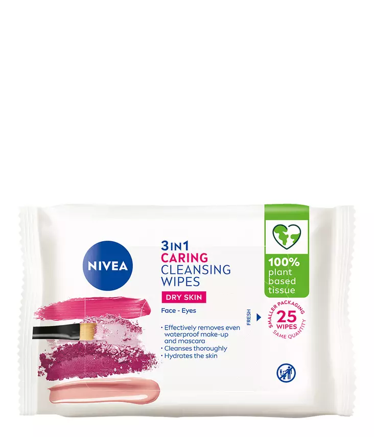 Nivea Gentle puhdistusliinat 25kpl - Kasvovedet ja kasvojen puhdistusaineet - 4005808185290 - 1