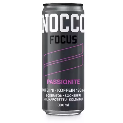 Nocco Focus Passionite 0,33l - Energiajuomat - 7340131605860 - 1