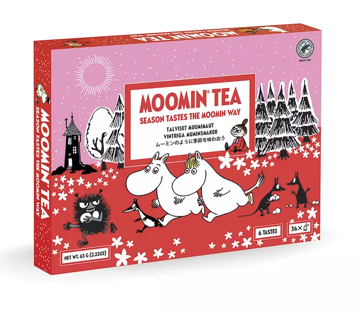 Nordqvist moomin tee 6 makua 36pss - Teet ja kaakaot - 6413446013840 - 1