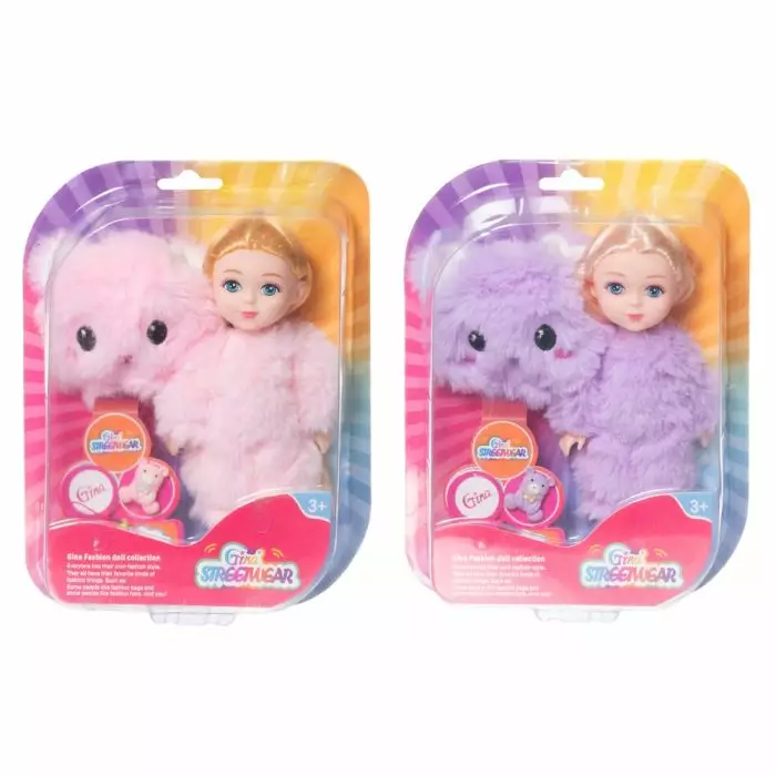 Nukke ja pehmovaatteet leikkisetti 15cm - Nuket ja tarvikkeet - 6410416502120 - 1