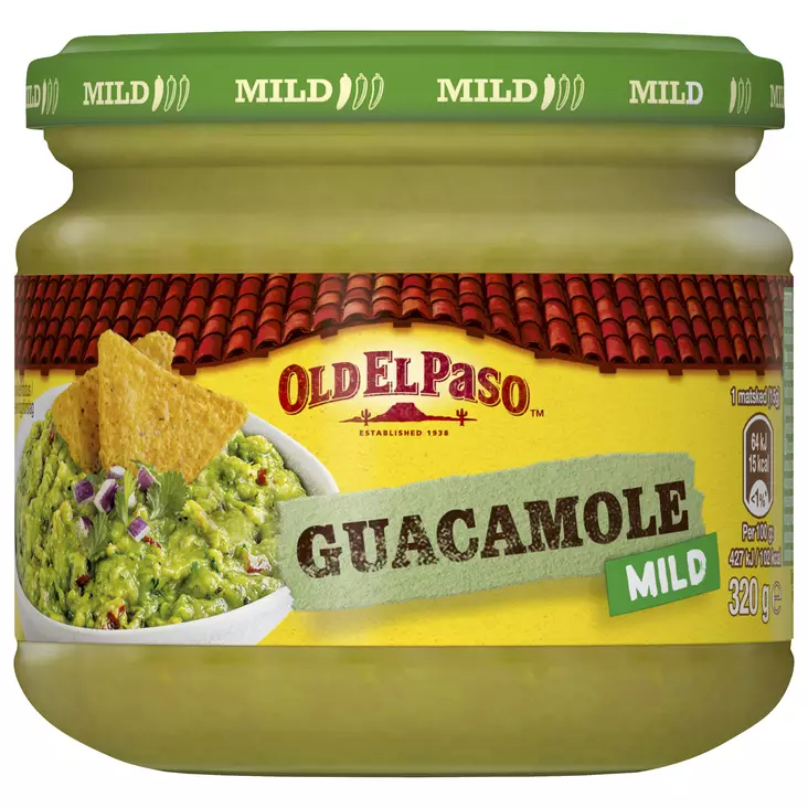 Old El Paso salsa Guacamole Dip 320g - Texmex - 8410076421890 - 1