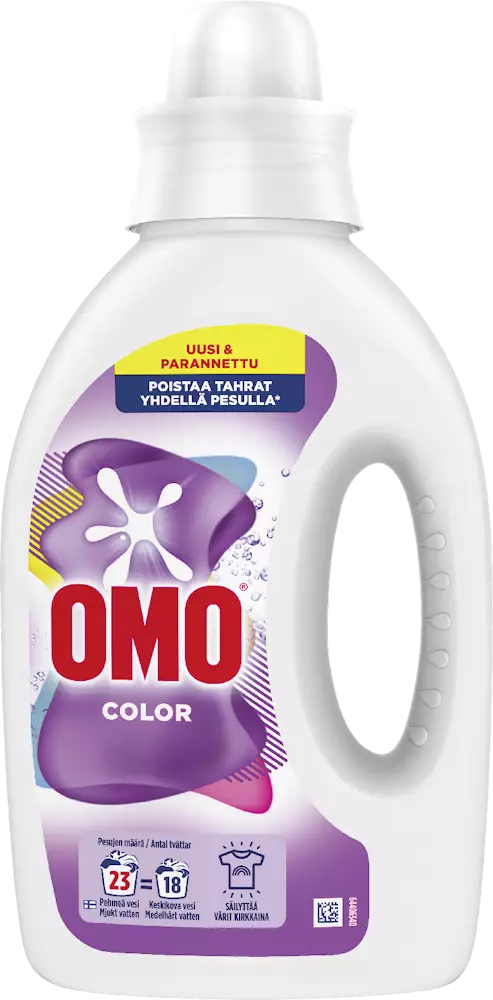 Omo pyykinpesuneste 920ml Color - Pyykinpesu- ja huuhteluaineet - 8720181312380 - 1