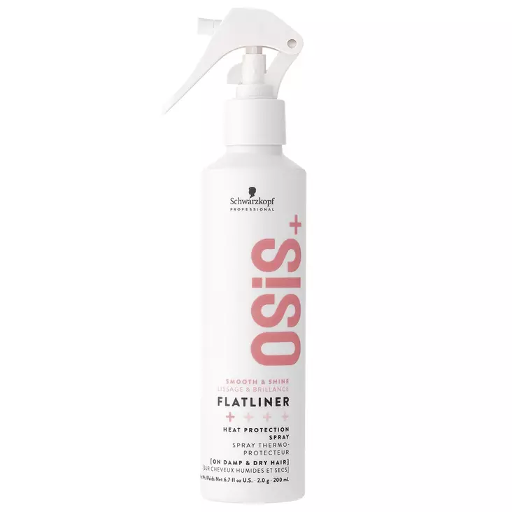 OSiS+ Flatliner lämpösuojasuihke 200ml - Muotoilusuihkeet ja lämpösuojat - 4045787999570 - 2