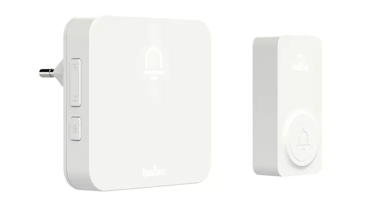 Ovikellosarja Nordic johdoton valkoinen - Muut sähkötarvikkeet - 7317900311840 - 1