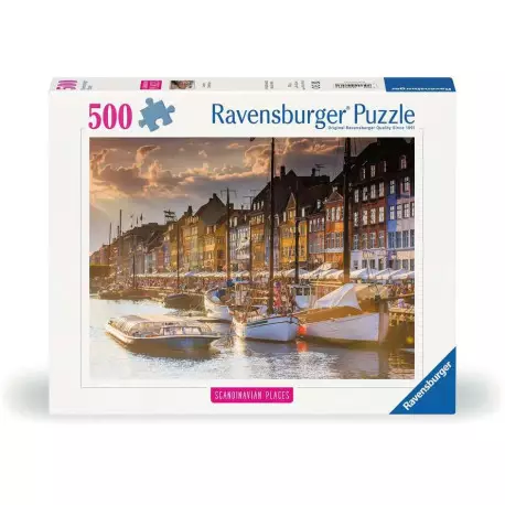 Palapeli Ravensburger 500 palaa - Palapelit ja pulmapelit - 4005555008460 - 1