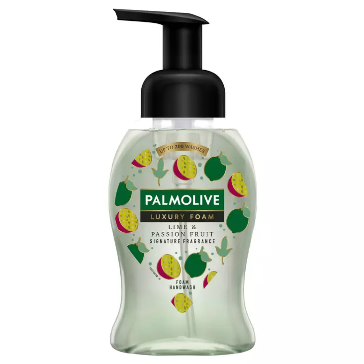 Palmolive Lime&Passion Fruit nestesaippua 250ml - Nestesaippuat - 8718951257870 - 1