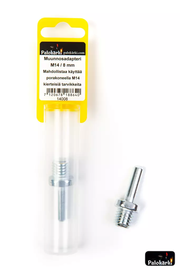 Palokärki muunnosadapteri M14 8mm - Muut sähkötyökalut - 7120678188640 - 1