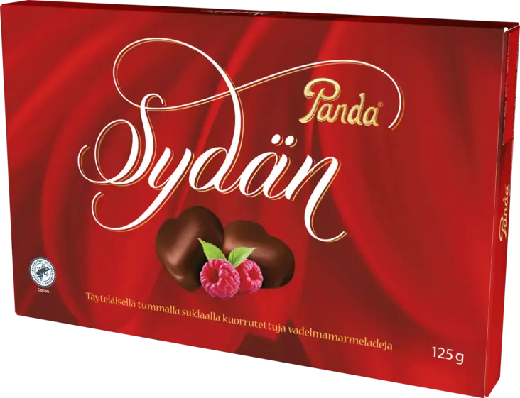 Panda sydänmarmeladi 125g - Joulumakeiset - 6412500010610 - 1