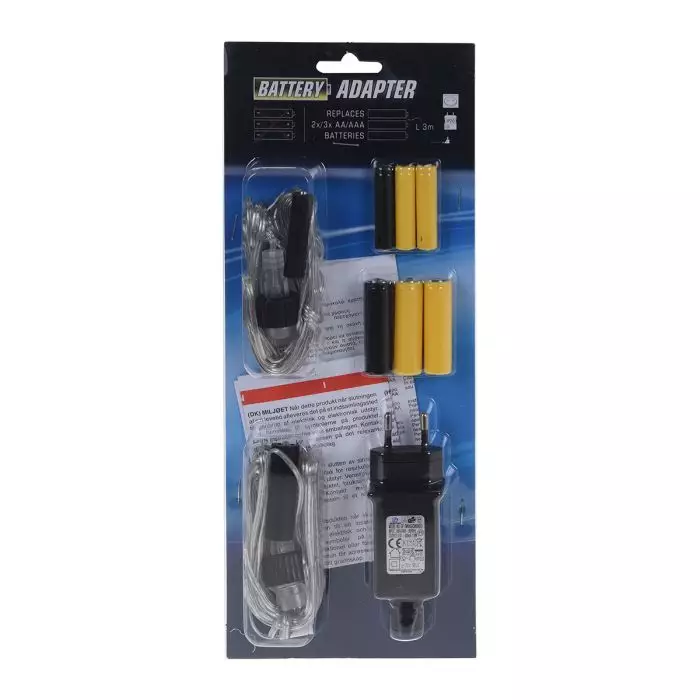 Paristoadapteri 2xAA ja 3xAAA - Sormiparistot - 8719202335750 - 1