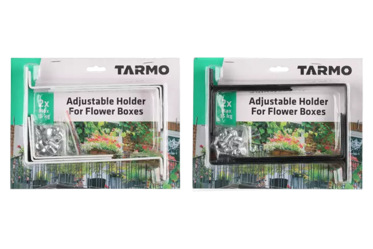 Parvekekoukku säädettävä 2kpl - Ruukut ja amppelit - 6410411932120 - 3