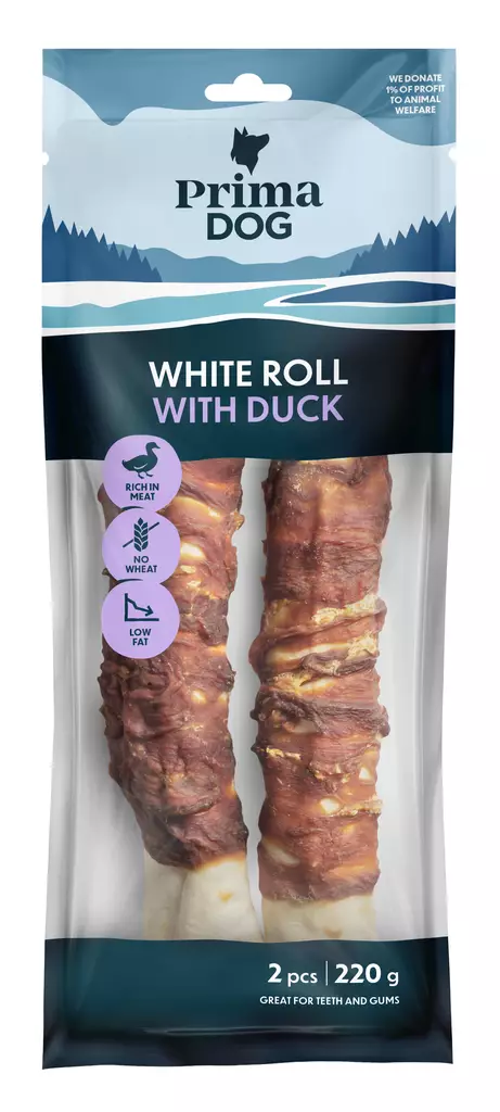 PD Ankkapururulla 25cm 2kpl - Koiran luut - 6430056887630 - 1