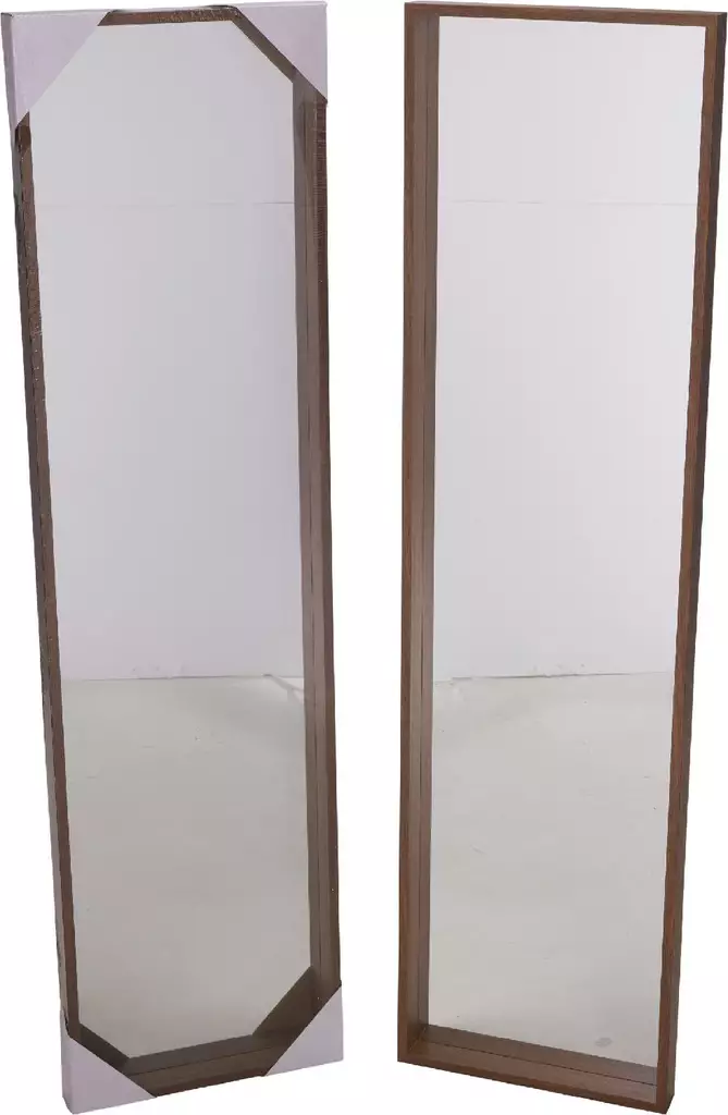 Peili ruskealla kehyksellä 150cm - Peilit - 8721461106910 - 1
