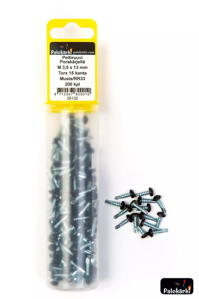 Peltiruuvi porakärjellä M3,5X13 200kpl - Ruuvit - 8712067820010 - 1