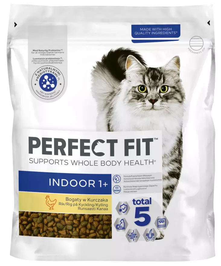 Perfect Fit Indoor 1+ Kanaa 1,4kg - Kissan kuivaruoat - 5900951307560 - 1