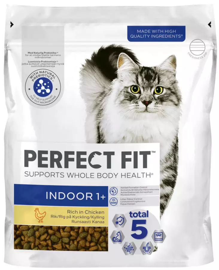 Perfect Fit Indoor 1+ Kanaa 750g - Kissan kuivaruoat - 5900951307690 - 1