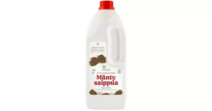 Pihka mäntynestesaippua 2l - Erikoispesuaineet - 6419642036010 - 1