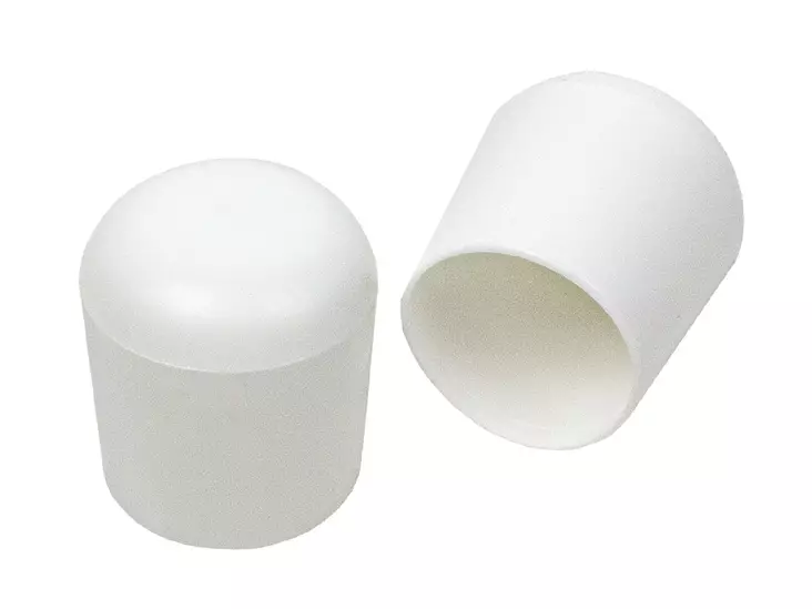 Pisla ulkotulppa Ø 19mm 4kpl muovi/valkoinen - Tulpat ja huopatassut - 6414675027790 - 1