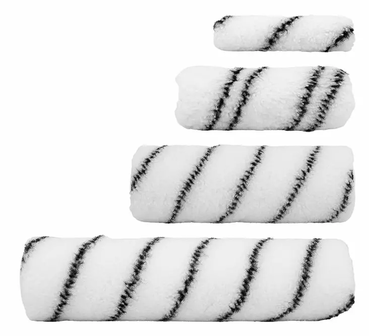 Pistotela mustaraita 12mm/180mm polyester - Maalaustelatelat ja jatkovarret - 4013307332350 - 1