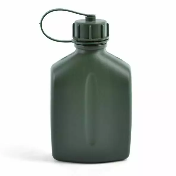 Plastex vihreä kenttäpullo 1L - Juomapullot ja shakerit - 6416061007010 - 1