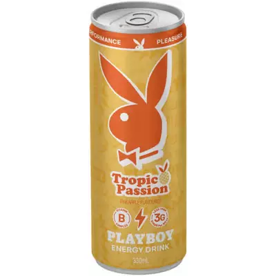 Playboy Sexy Peaches Energy Drink 330ml - Energiajuomat - 850070832090 - 1