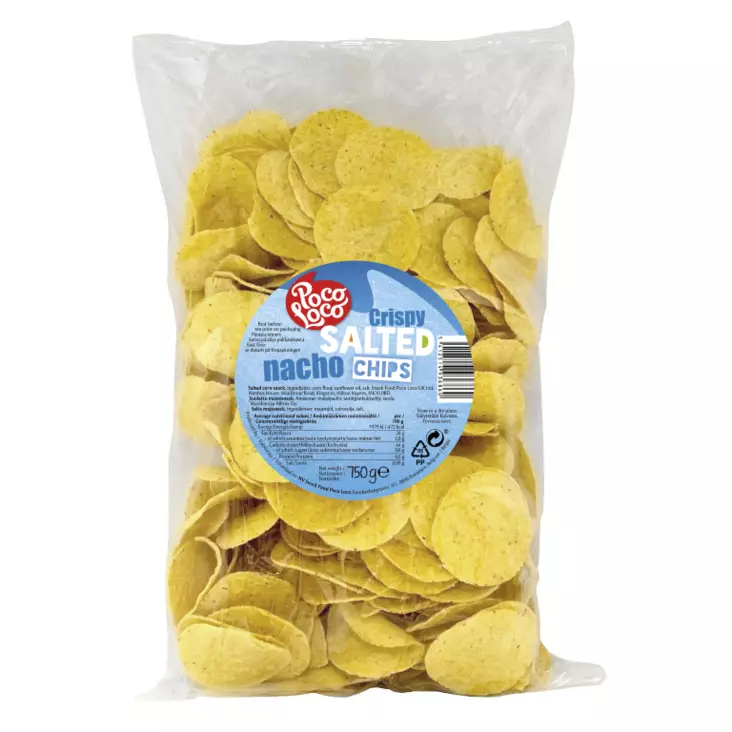 Poco loco nacho chips salted 750g - Texmex lastut ja nachot - 5412514936860 - 1