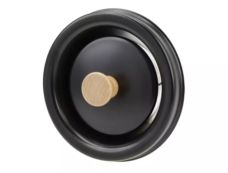 Poistoilmaventtiili 100 sauna musta - Poistoilmaventtiilit - 6438140159250 - 1