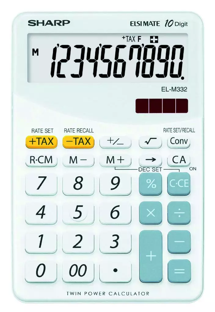 Pöytälaskin sharp EL332B - Muut toimistotarvikkeet - 4974019026510 - 1
