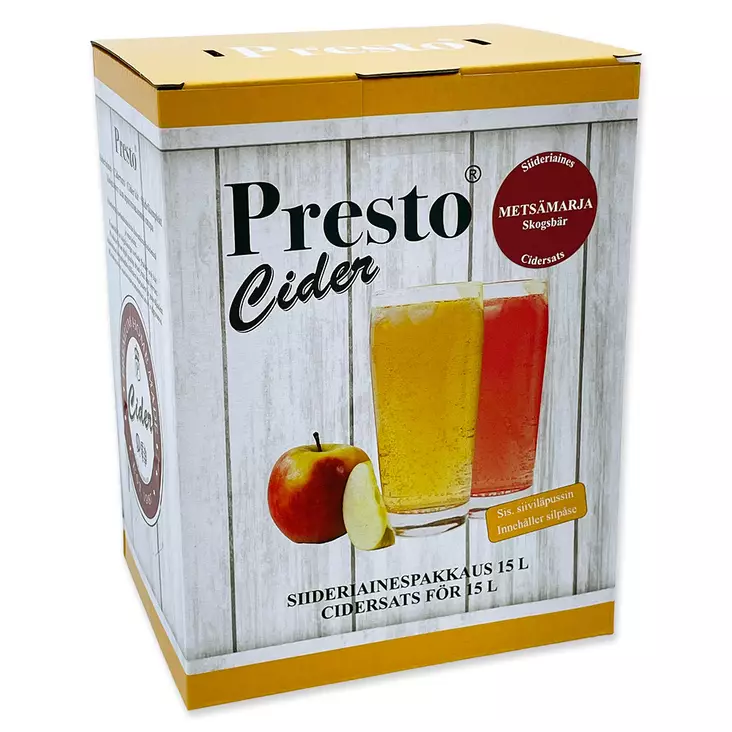 PRESTO METSÄMARJASIIDERIAINES 15L - Halloween - 6417625100680 - 1