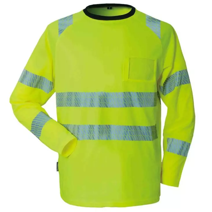 Protect 9006 keltainen pitkähihainen huomiopaita XXL - Työtakit ja Liivit - 6419746116090 - 1