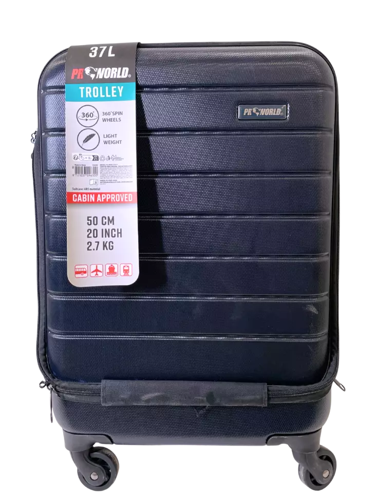 Proworld lentolaukku harmaa 37L - Matkalaukut - 8721037096300 - 1