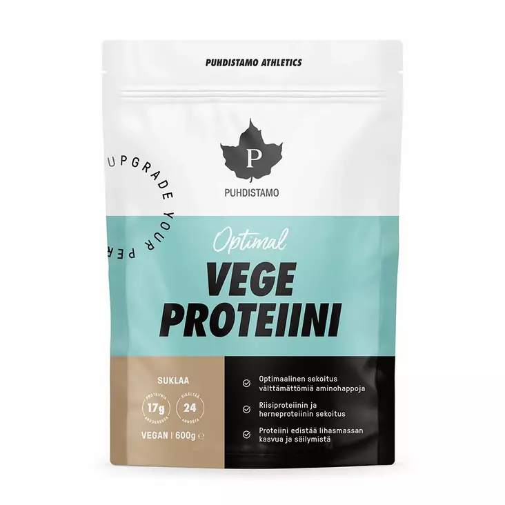 Puhdistamo Athletics Optimal Vege - Urheiluravinteet ja -valmisteet - 6430039223110 - 1
