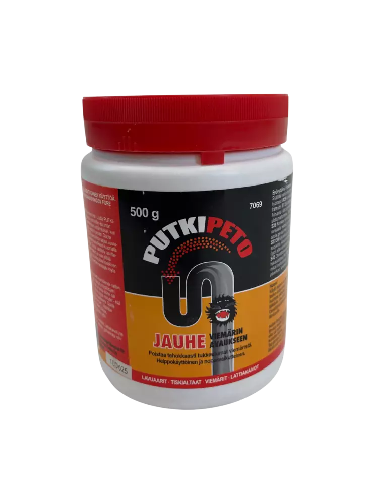 Putkipeto viemärinavausjauhe 500g - Viemärinhuolto ja avaus - 6438159070690 - 1