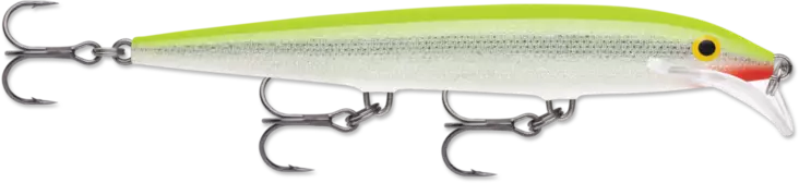 Rapala Scatter Rap Minnow 11cm SFC Silver Fl. Chartreuse - Säästökuoppa ...