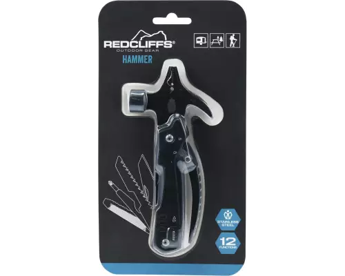 REDCLIFFS Monitoimivasara 12-toimintoa 15cm - Muut retkeilyvälineet - 8720573976220 - 1