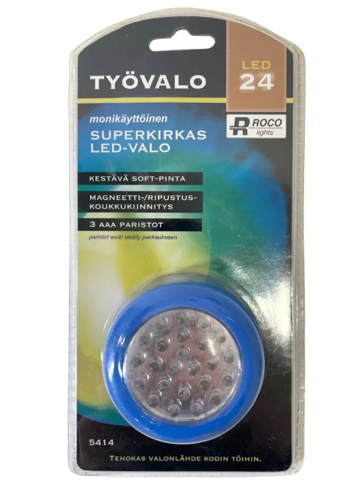 Roco 24-led mini työvalaisin - Työvalaisimet - 6438159054140 - 2