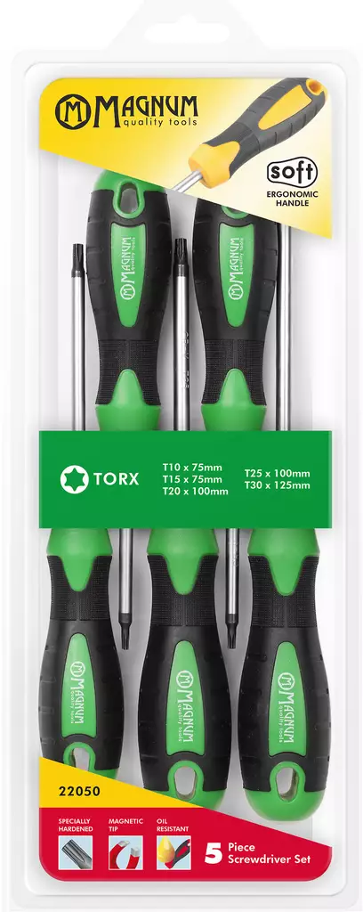 Ruuvitalttasarja TORX 5-os. - Torx-avaimet - 6418868220500 - 1