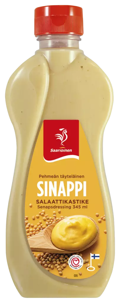 Saarioinen Sinappisalaattikastike - Ketsupit ja sinapit - 6412000015870 - 1