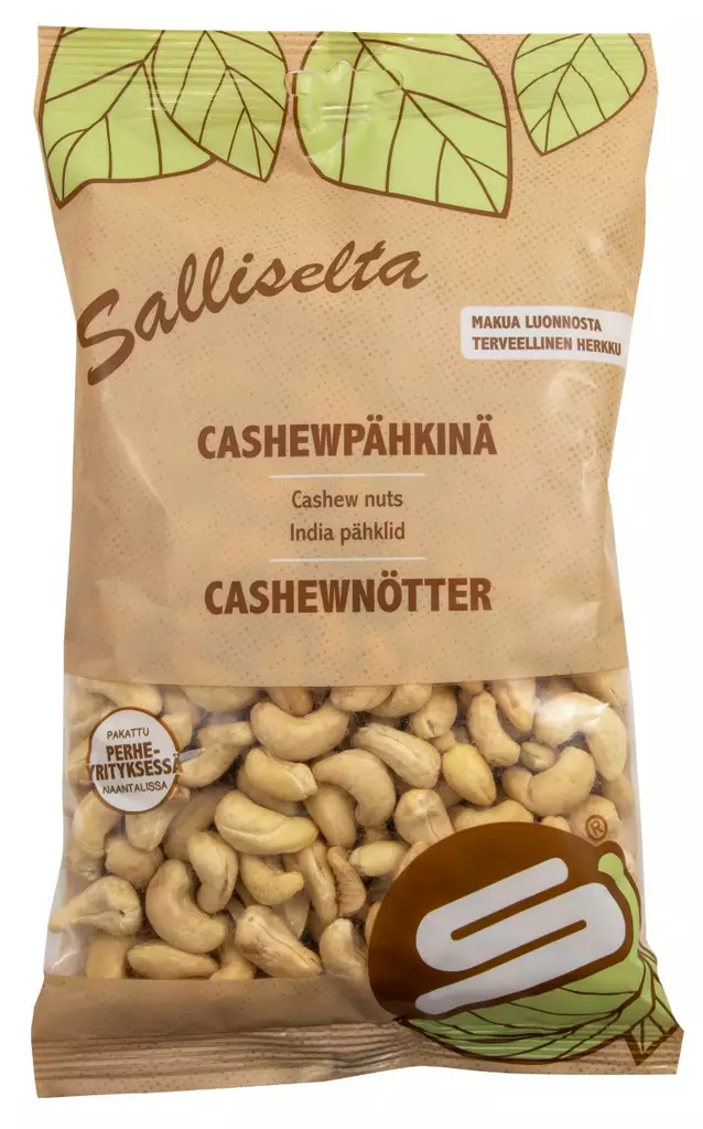 Salliselta Cashewpähkinä 400g - Kuivatuotteet ja leivonta - 6436501017010 - 1