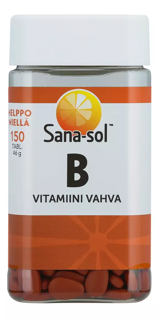 Sana-sol B-vitamiini Vahva -tabletti - Vitamiinit ja mineraalit - 5702071381310 - 1
